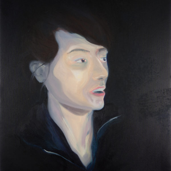 Malerei, Öl auf Leinwand, 50cm x 60cm, Portrait von Ania, artist: Franziska King